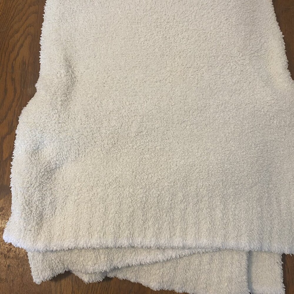 Barefoot Dreams CozyChic Throw Blanket, cream